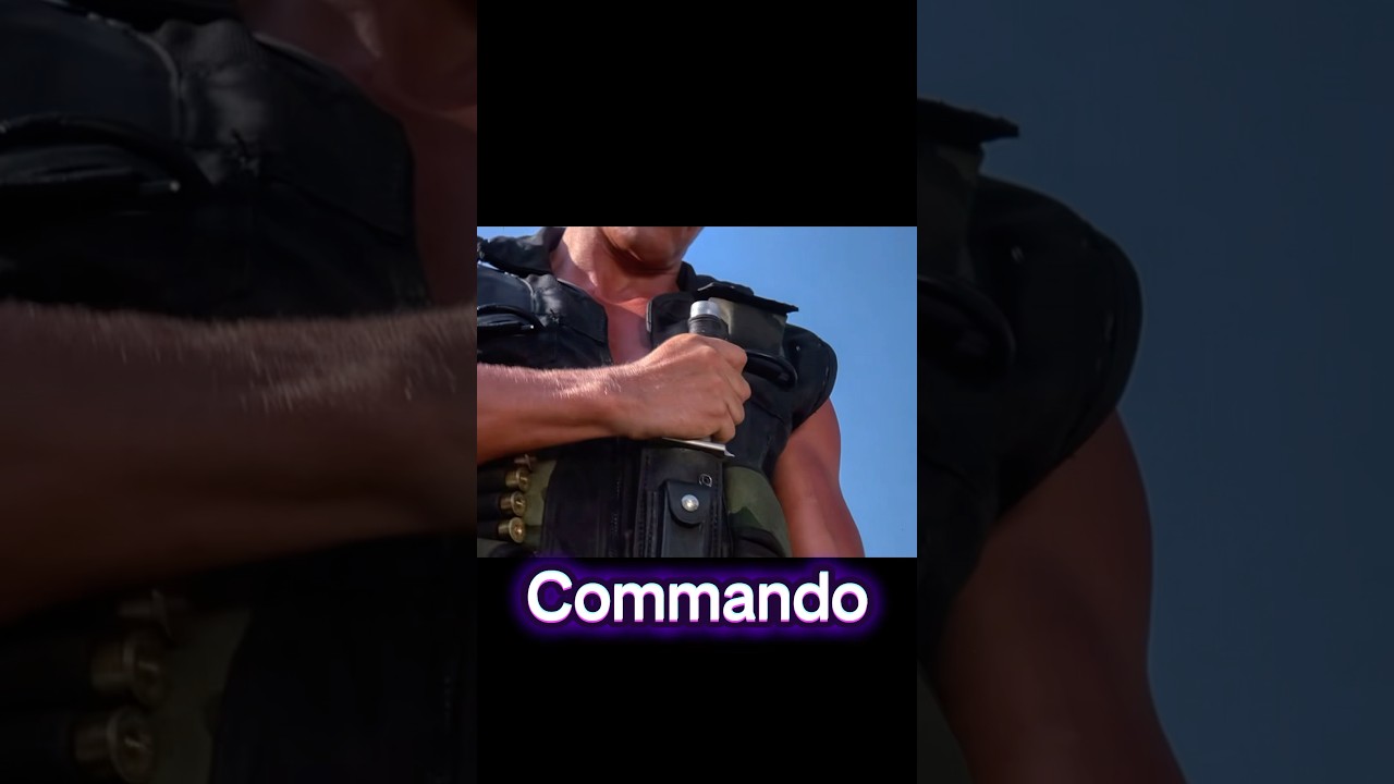 Arnold S in Commando #movie #movies #film #arnoldschwarzenegger #trailers