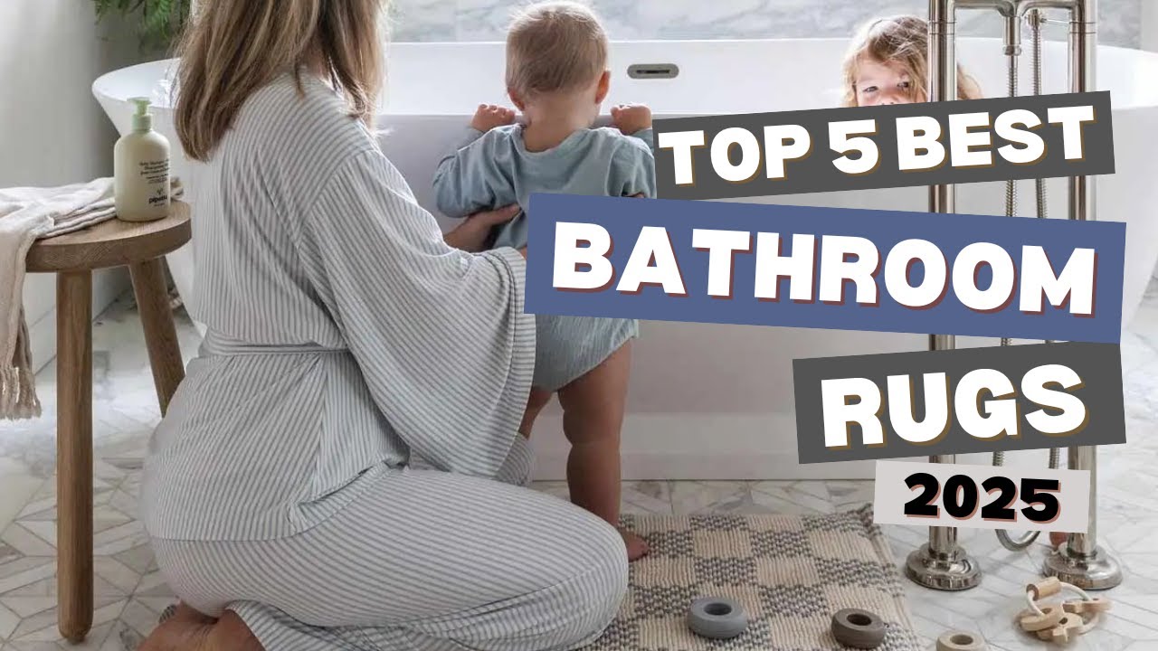 Top 5 Best Bathroom Rugs in 2025/; Amazon