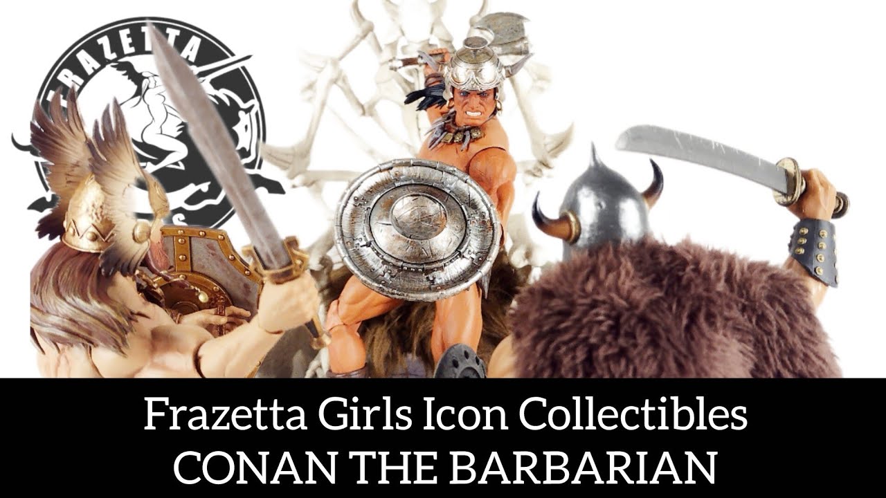 CONAN THE BARBARIAN Frazetta Girls Icon Collectibles