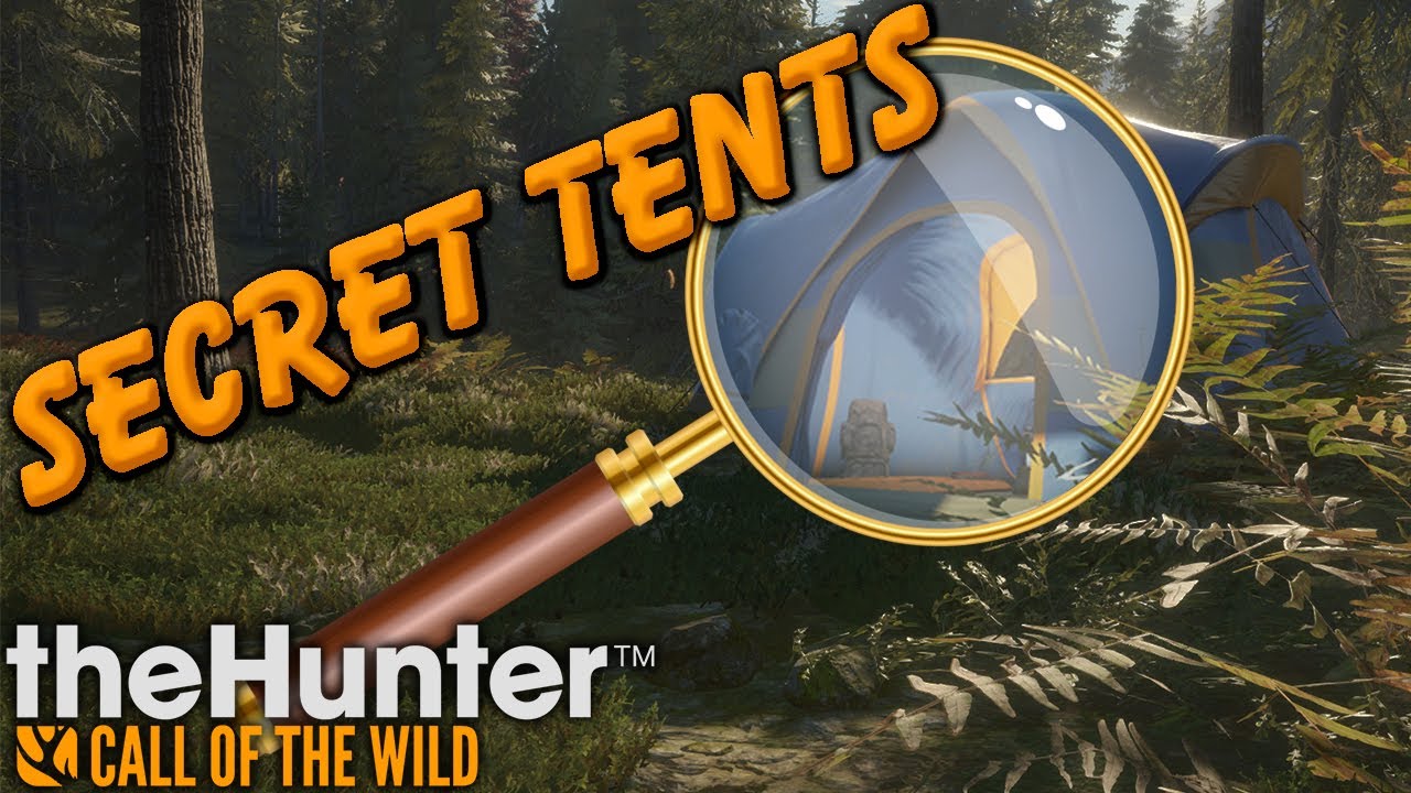 Top 5 SECRET TENT Locations in theHunter: Call of the Wild