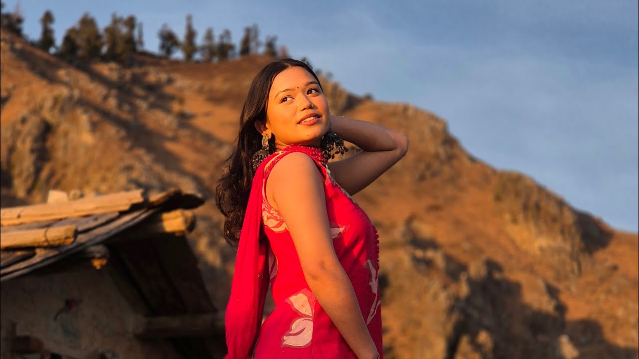 My first Garhwali music video shoot in Chakrata with vijay Prakash sir❤️✨