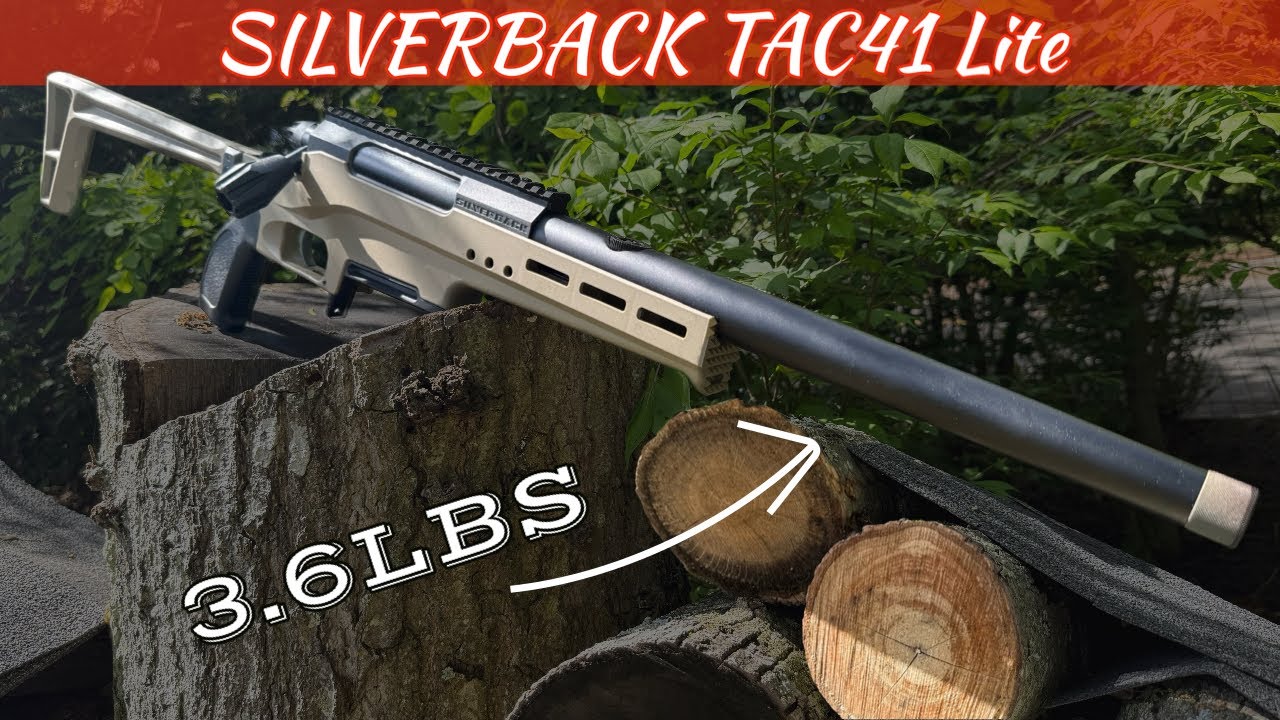 Worlds Lightest Airsoft Sniper (Silverback Tac41 Lite Sport)