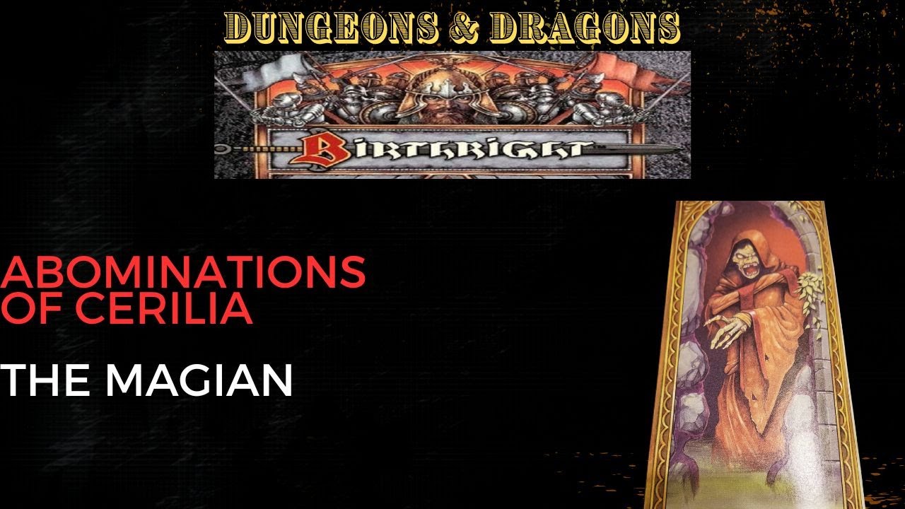 AD&D - Birthright | The Magian