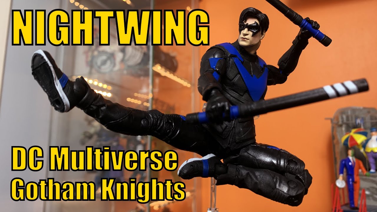 DC Multiverse | Nightwing | Gotham Knights | McFarlane Toys | WB Games | DC Comics | Unboxing Review