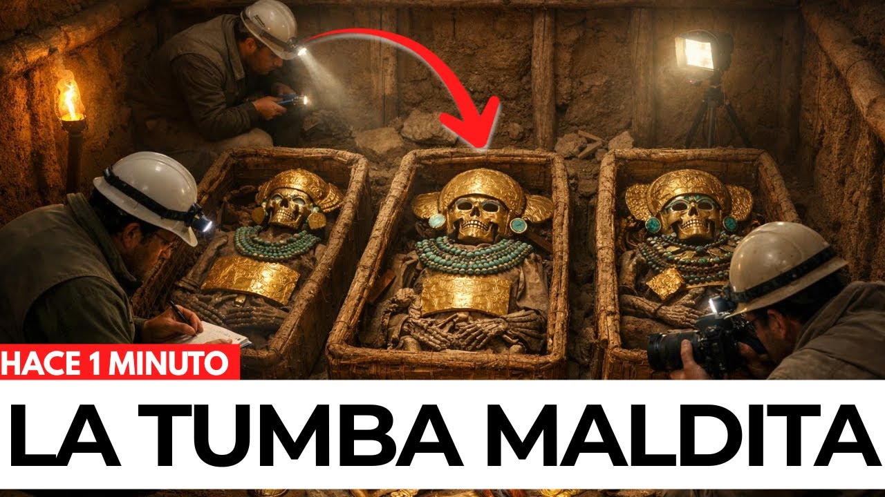 Lo Descubierto en La Tumba Maldita del Señor de Sipan, Reabren el Misterio del Oro Perdido