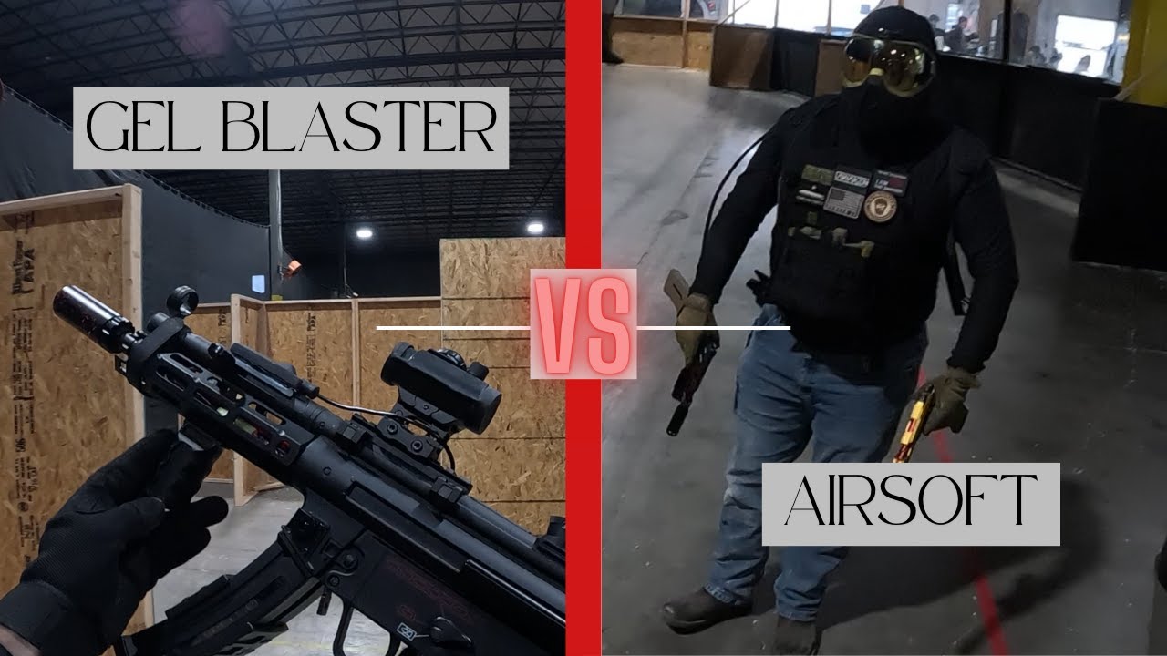 Gel Blaster vs. Airsoft! Which is better?