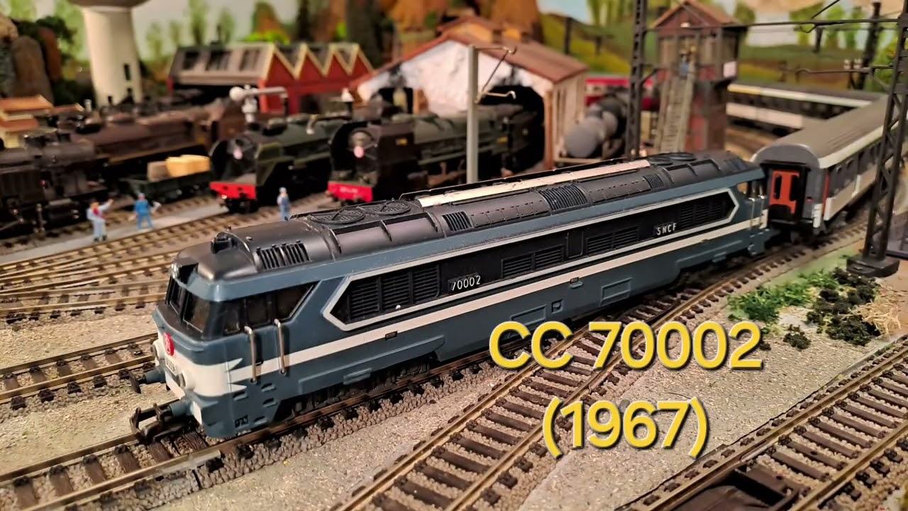 Vidéo No 1072 - Toujours ma collection Jouef vintage...3ème partie.
