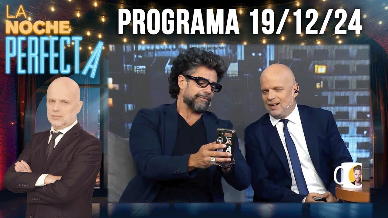 LA NOCHE PERFECTA - Programa 19/12/24 - INVITADO: LUCIANO CASTRO