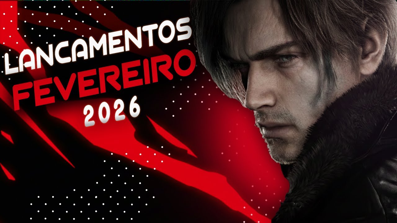 Os MELHORES lançamentos de FEVEREIRO! Resident Evil Requiem, Nioh, Reanimal e MUITO MAIS!