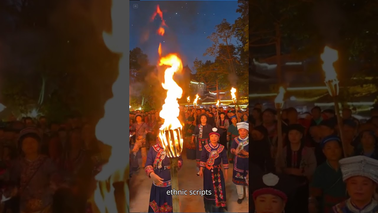 The Yi People in 2 Minutes: Flame of the Mountains  #china #history #ethnicgroups #chineseculture