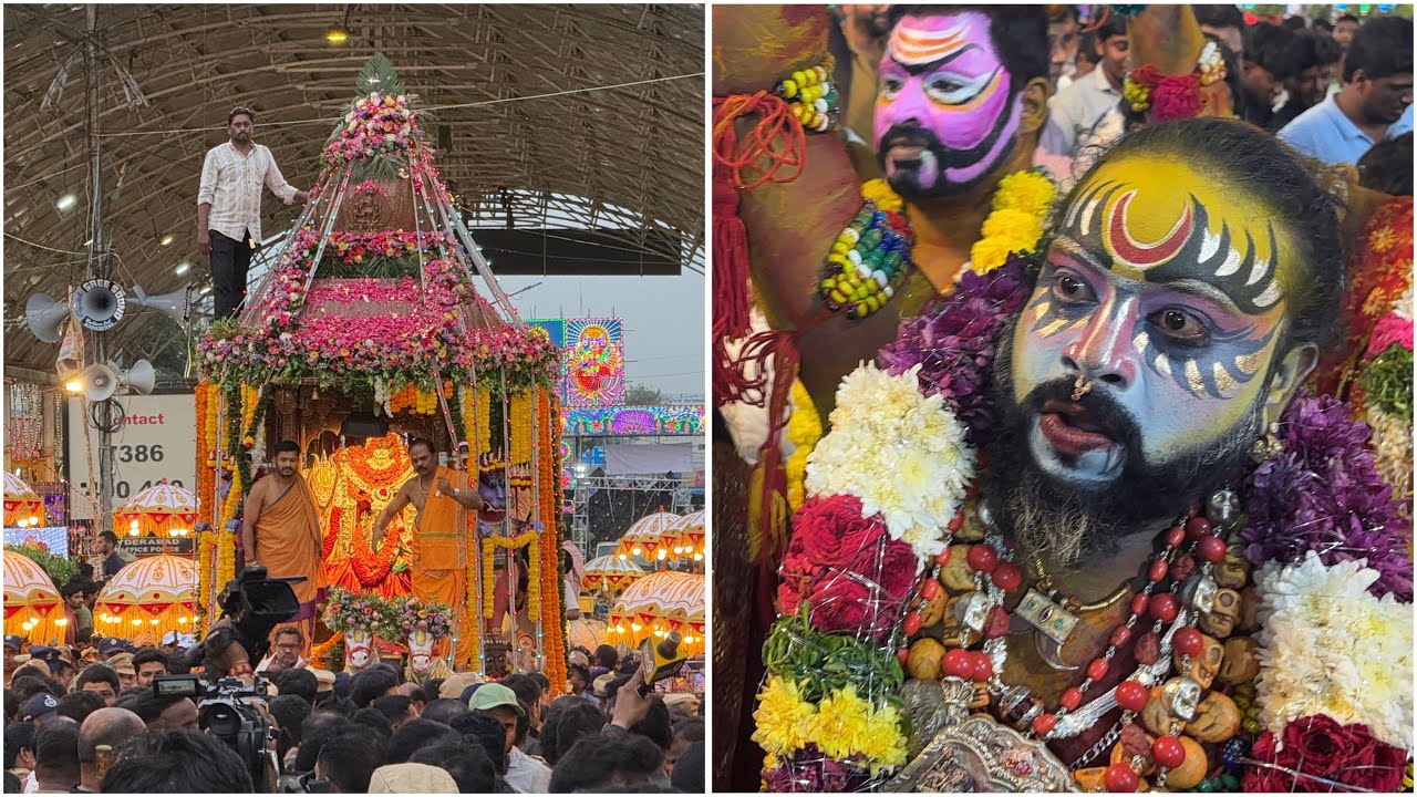 Balkampet Yellamma Rathotsavam 2026 | Talwar Shiva Potharaju Gavu | Balkampet Yellamma Ratha Yatra 