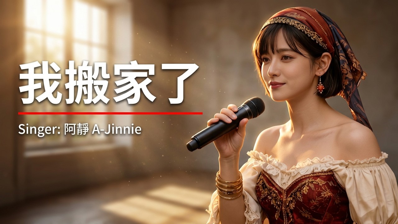 【我搬家了】AI MV | 演唱AI歌手阿靜A-Jinnie