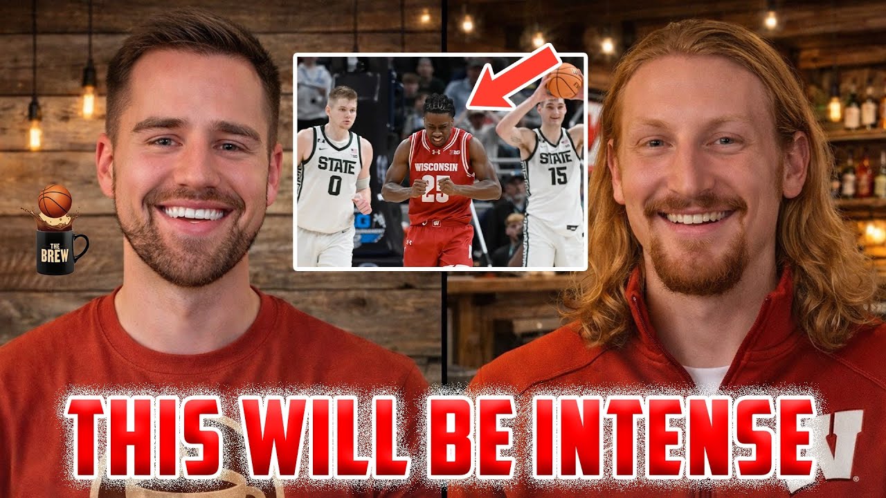 THIS WILL BE INTENSE! Wisconsin vs Michigan State Basketball Preview & A Trip Down Memory Lane!