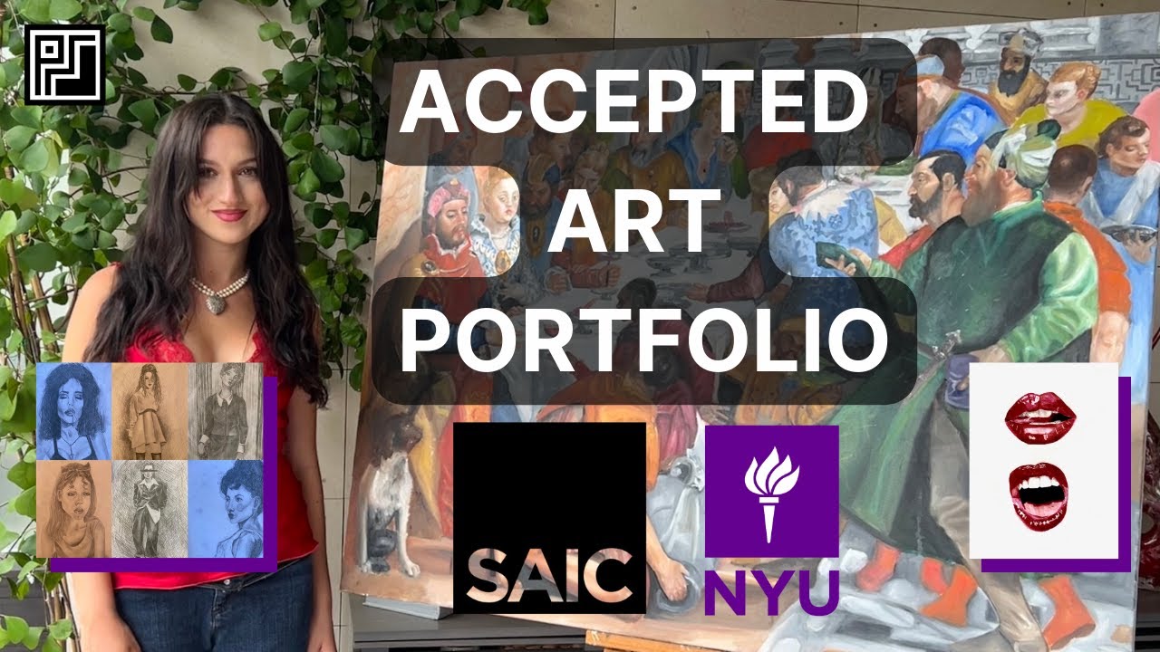 Accepted art portfolio to NYU and SAiC + $71k Scholarship