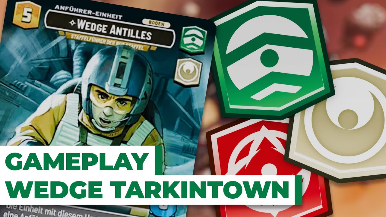 Aggressives Piloten Luft Deck! Wedge Tarkintown - Star Wars Unlimited Deutsch