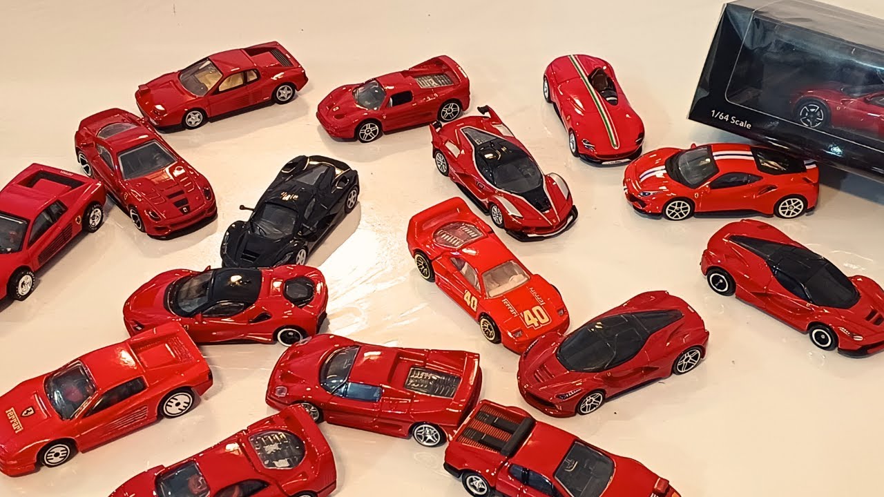 🔥 A Evolução das Miniaturas Ferrari! Qual a Melhor Marca?