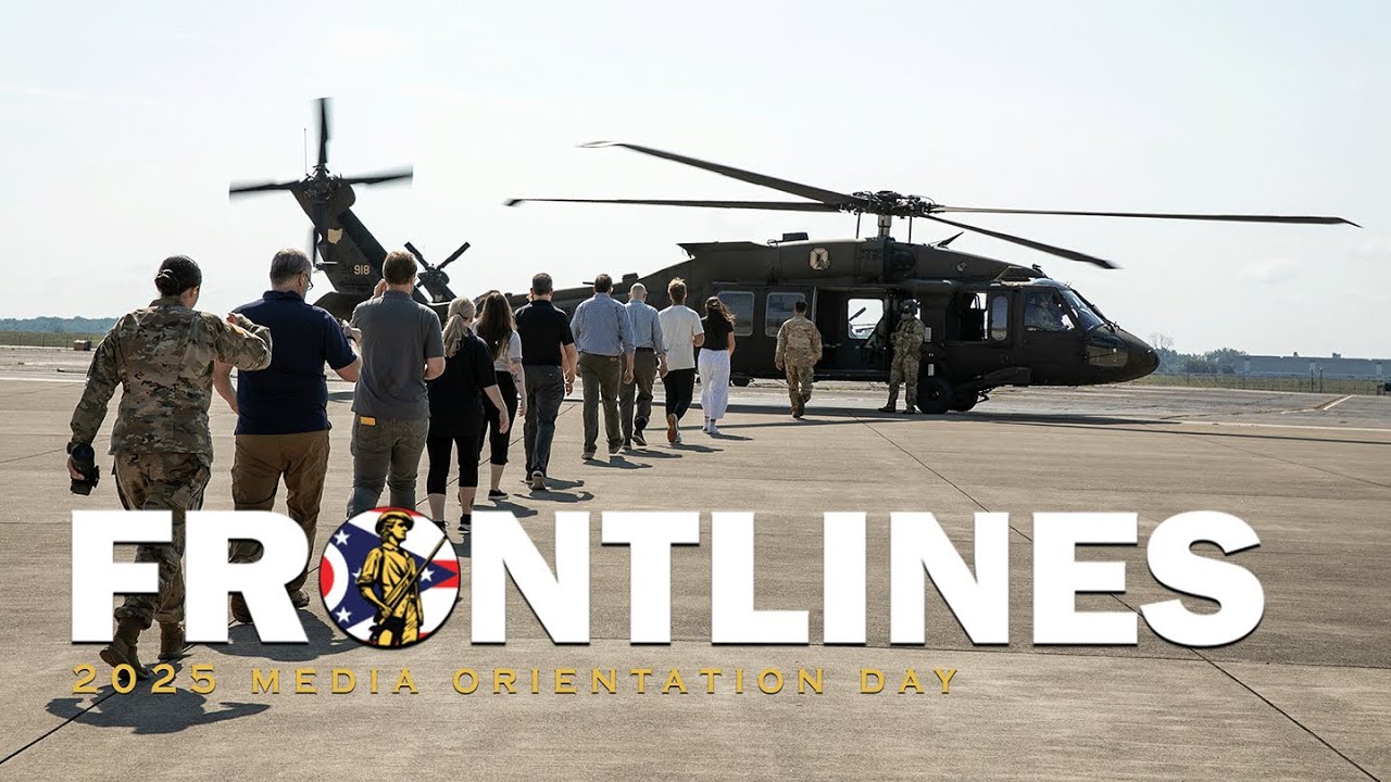 Ohio National Guard hosts media orientation day, flight
