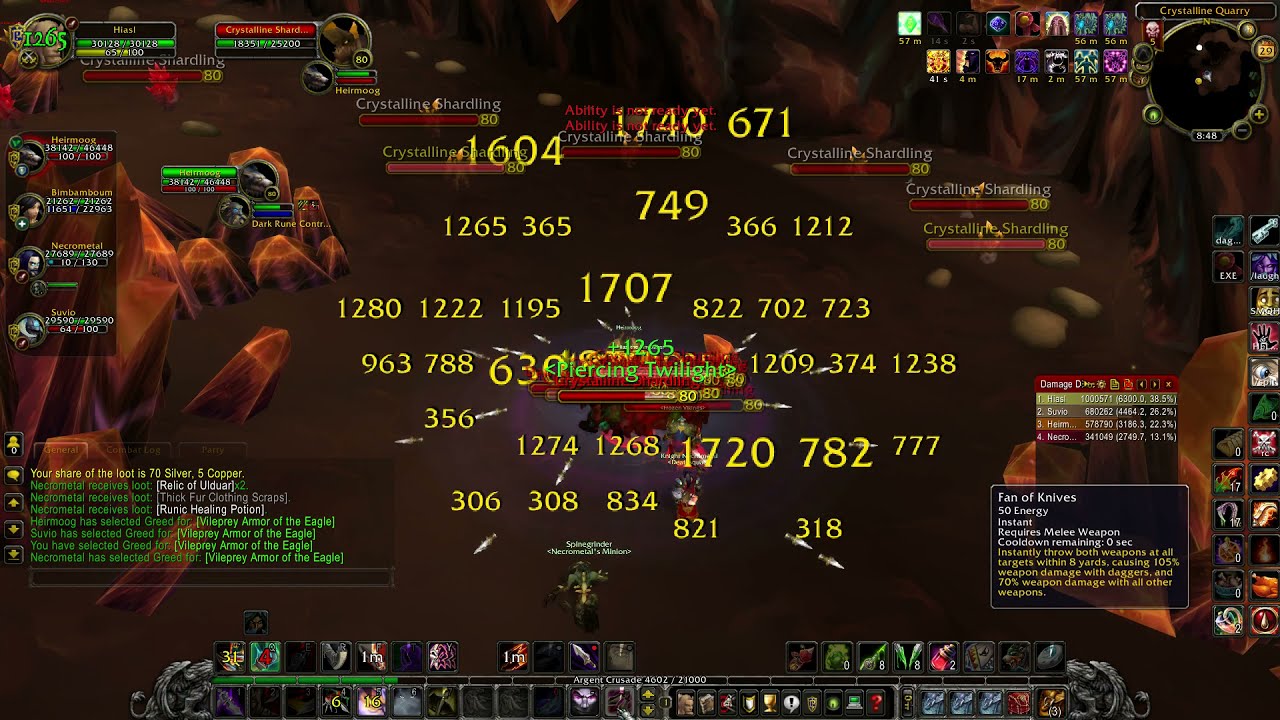 Combat Rogue - RDF + Achiv | Warmane Icecrown