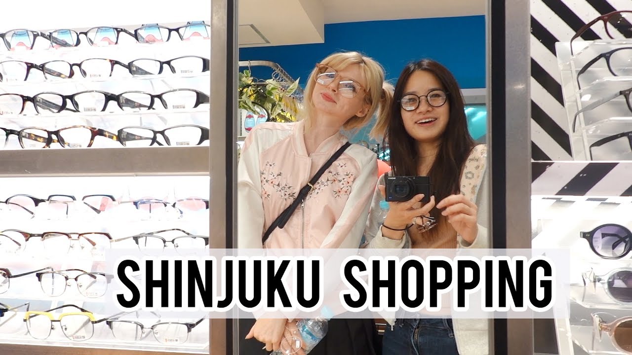 Shopping in Shinjuku for Glasses