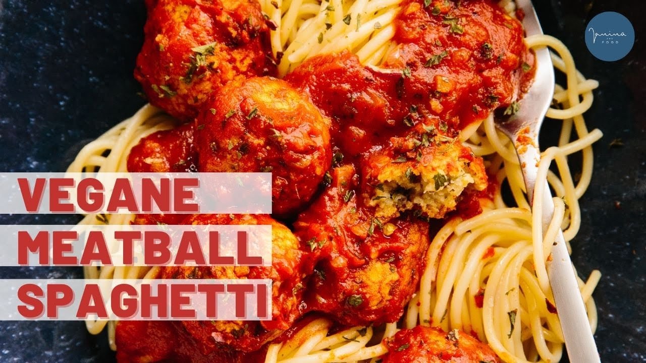 Vegane Meatball Spaghetti