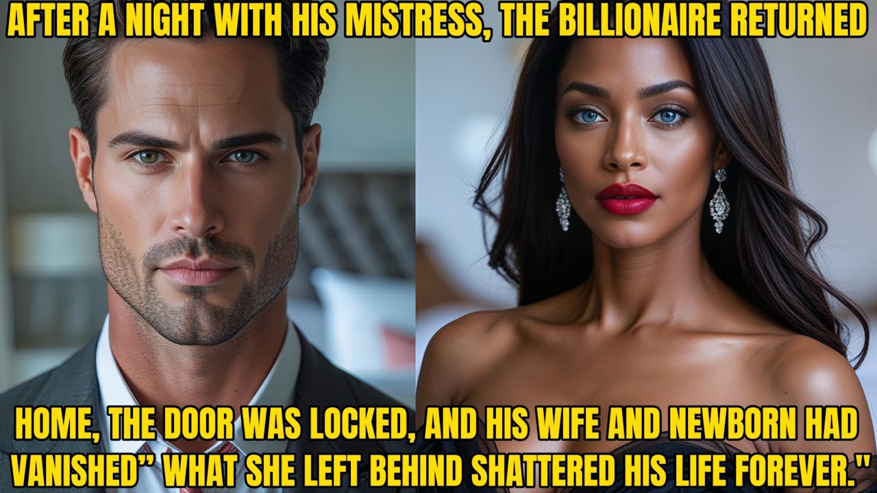 “After a Night With His Mistress, the Billionaire Returned Home—The Door Was Locked, and His Wife...