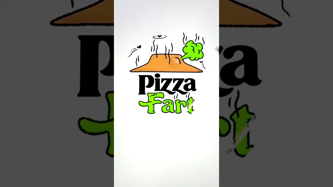 Giving more famous logos GROSS redesigns! #gross #logos #logodesign #redesign #procreate #shorts