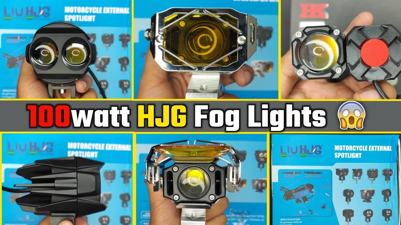Best Fog Lights For Bike 2 | Hjg Fog Lights | Shekhawat Modifiers #foglights #hjg #bikelight