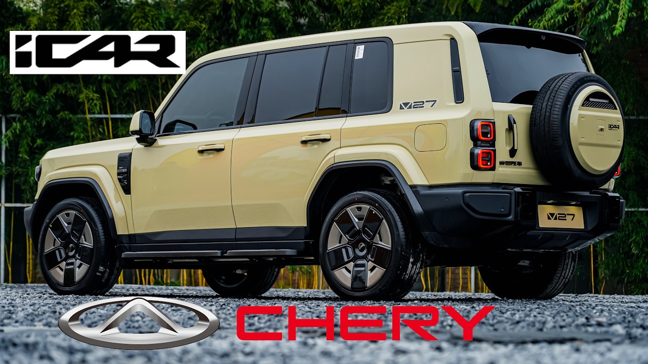 iCar V27: новый брутальный гибрид от Chery &mdash; что известно?