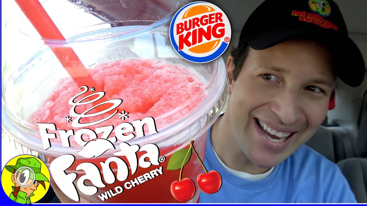 Burger King&reg; FROZEN FANTA&reg; WILD CHERRY Review 🥶🥤🍒 | Peep THIS Out! 🍔👑