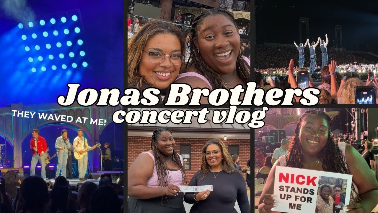 Jonas Brothers Hersheypark Stadium Concert Vlog 2025 | They Waved at Me!!