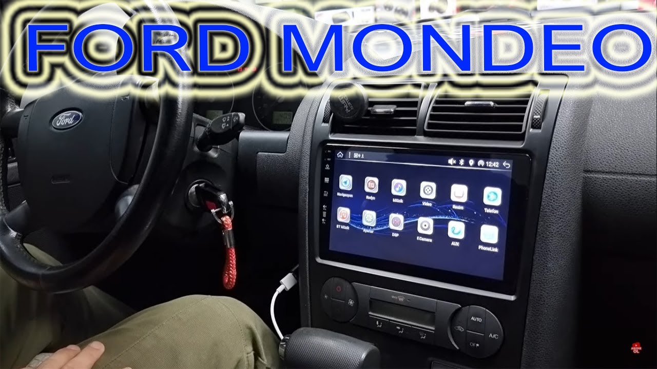 Ford Mondeo (2004-2007) CarPlay ve AndroidAuto Destekli Android Multimedya Sistemi 22-1572