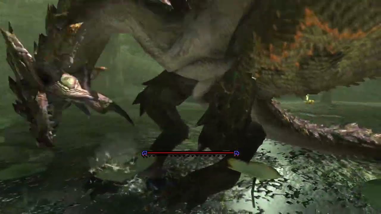 Monster Hunter Generation Ultimate Dreadqueen Rathian Pin Attack Animation