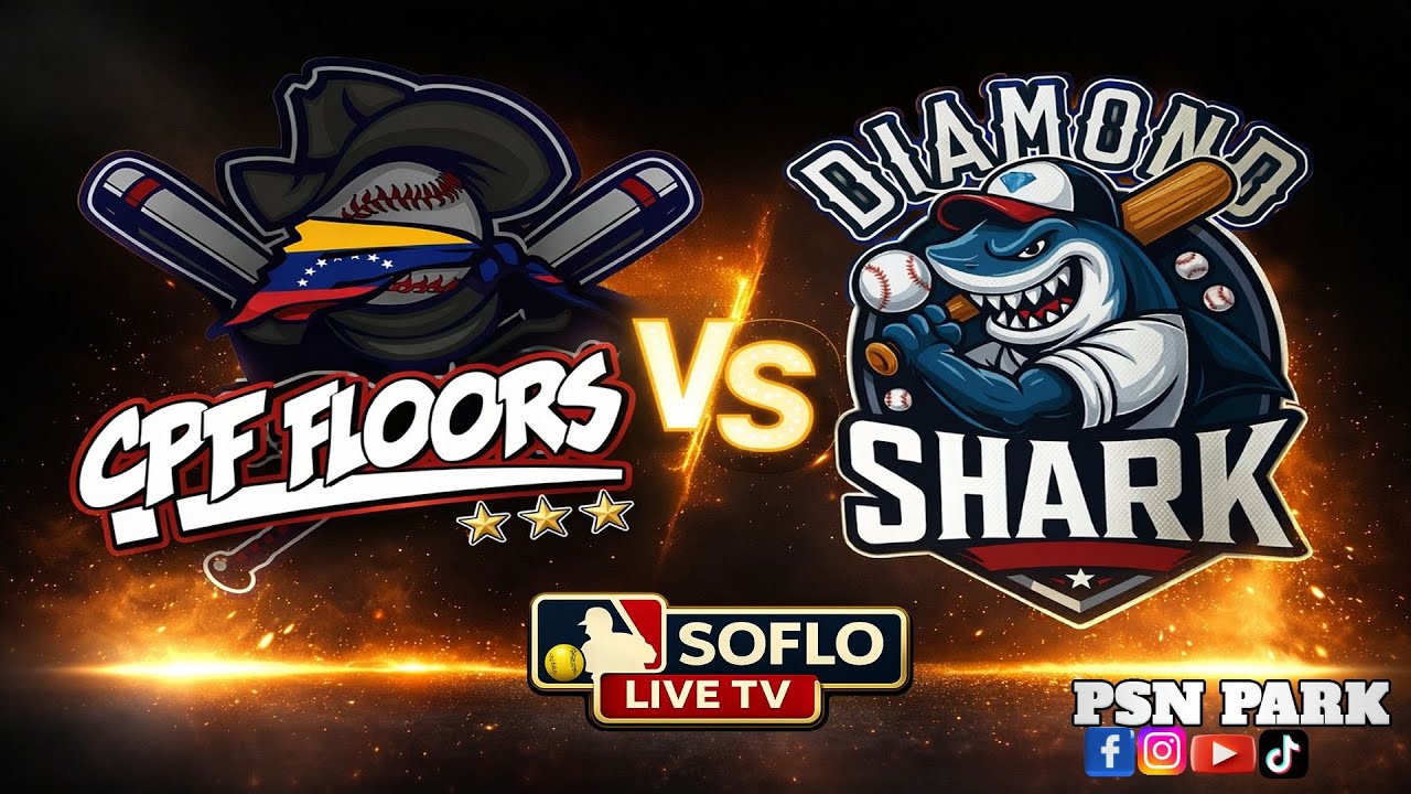 CPF  🇻🇪🆚 🇨🇺 SHARKS  ||SoFlo Softball League🎥📺#1