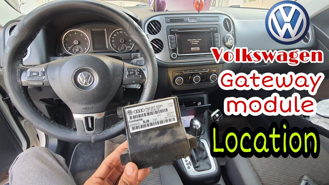 Volkswagen Gateway module location #Electrician #volkswagen