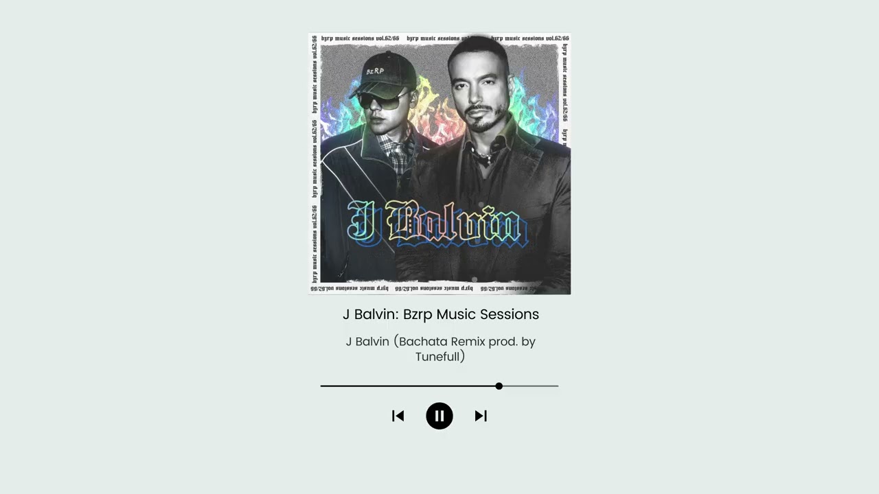 J BALVIN || BZRP Music Sessions #62/66 (Bachata Remix prod. by Tunefull)