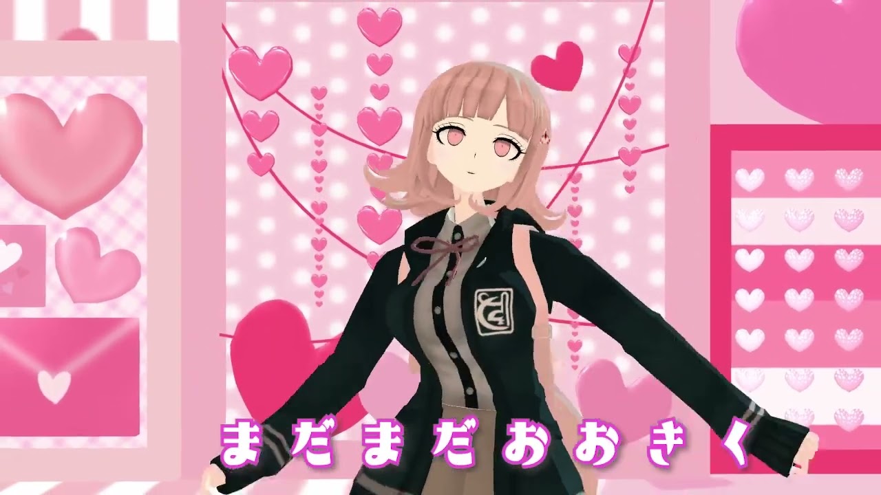 [ダンロンMMD]七海千秋で恋愛サーキュレーション[パンチラあります]