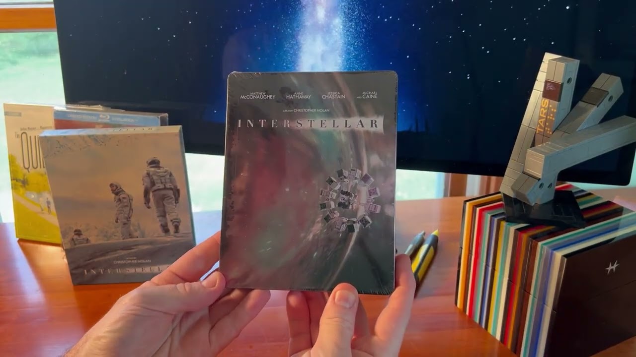 HDzeta Exclusive Interstellar Fullslip Steelbook Unboxing