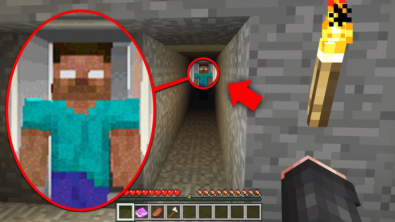 herobrine is following me in minecraft... (help)