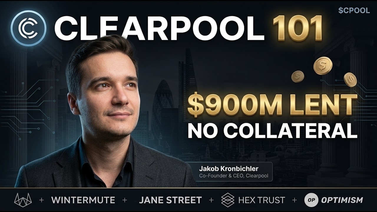 $900M, Zero Collateral &mdash; Clearpool #Clearpool #CPOOL