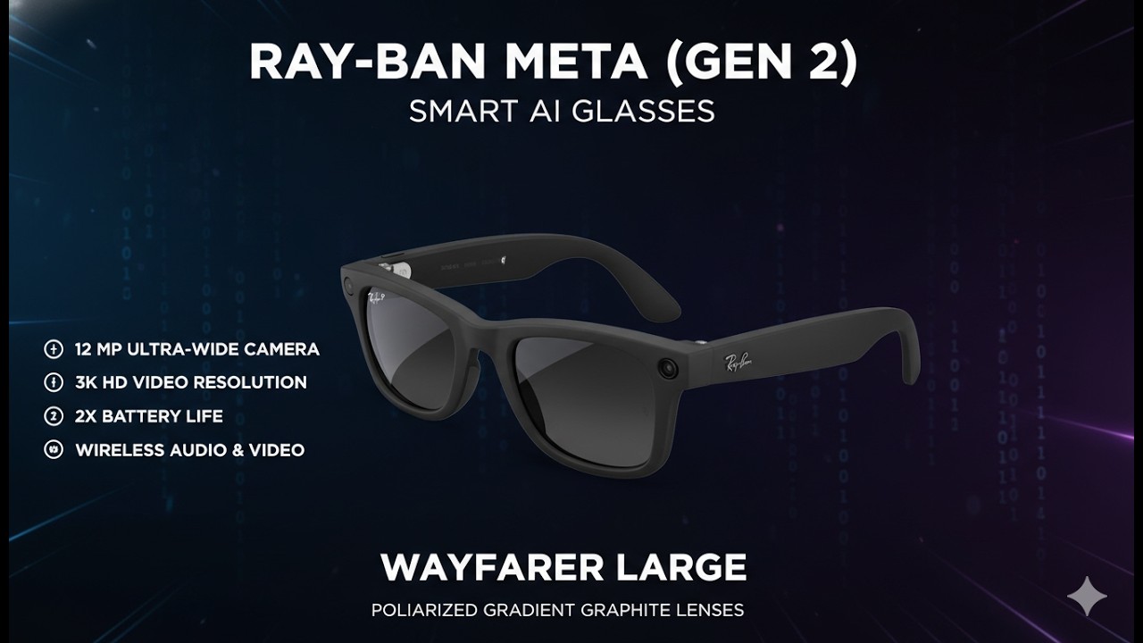 Ray-Ban Meta Gen 2 Review | Smart AI Glasses with 12MP Camera & 2X Battery