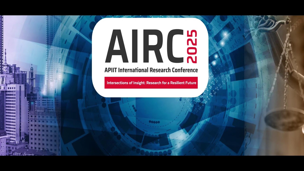 APIIT International Research Conference 2025