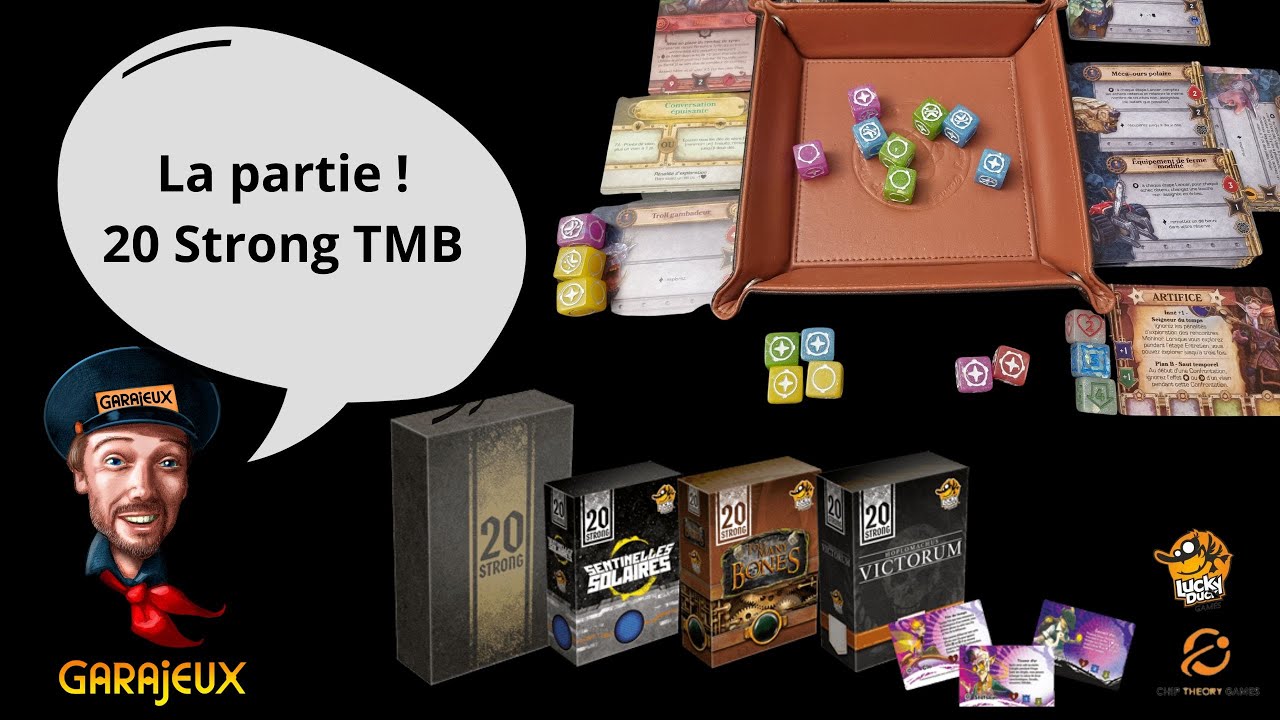 20 Strong Too Many Bones - La partie !  Nouveauté JDS