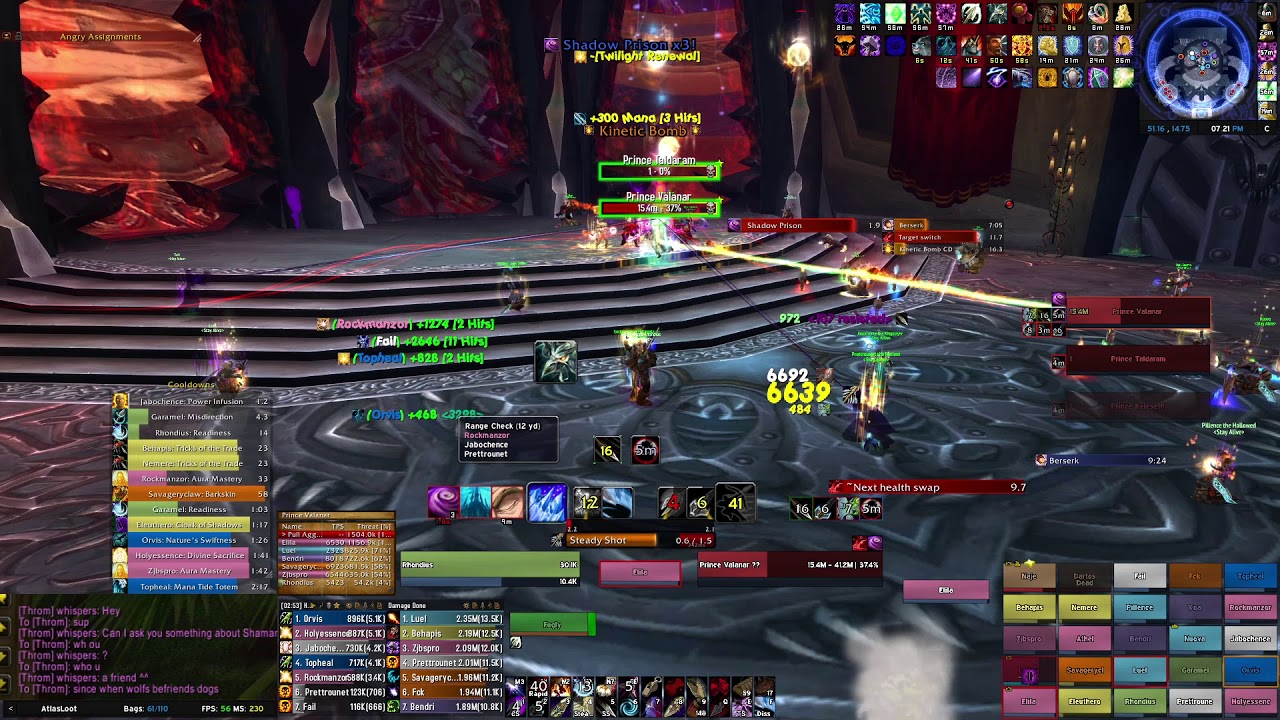 Warmane | Lordaeron | ICC 25 - Blood Prince Council Heroic | Hunter PoV