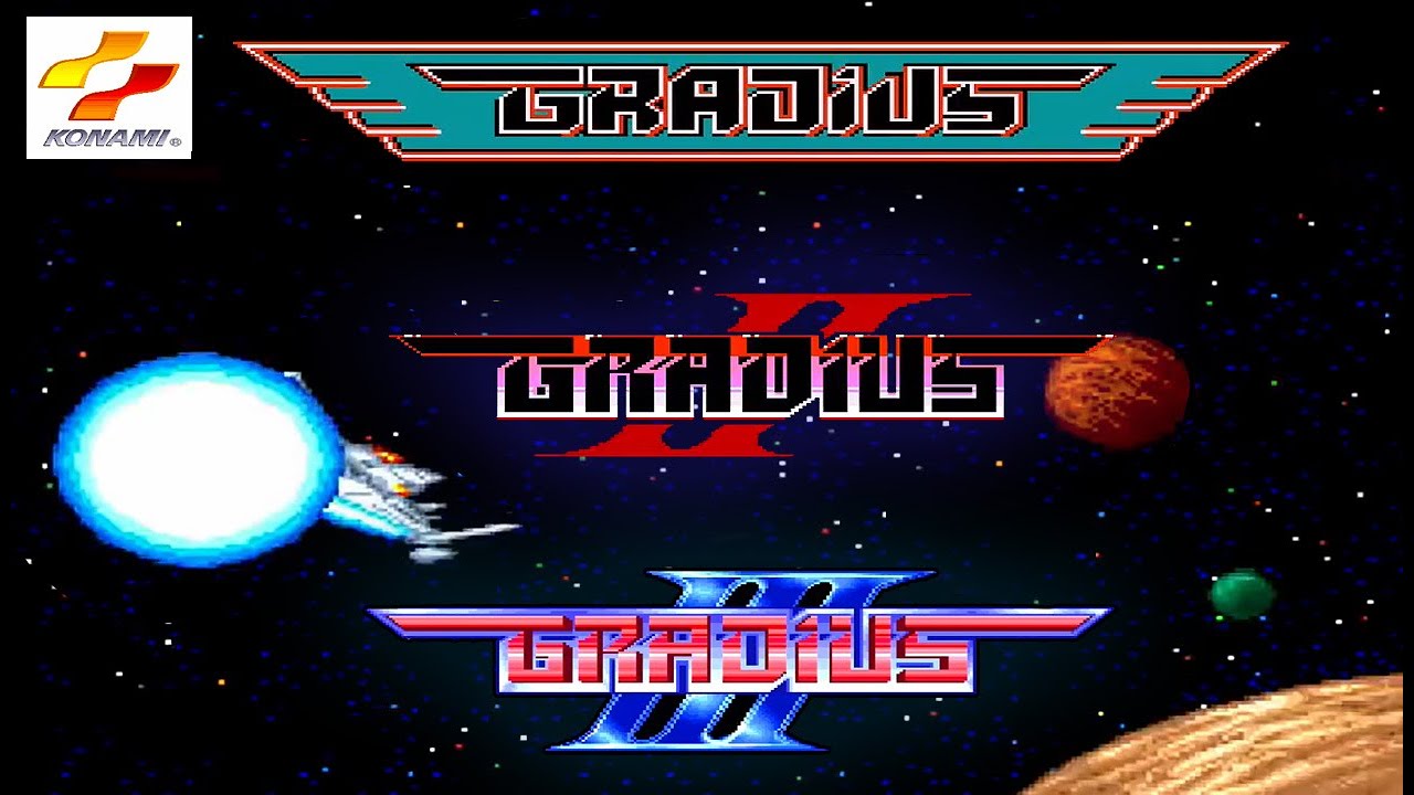 【KONAMI】FC/SFC『グラディウス  - GRADIUS -Ⅰ＆Ⅱ＆Ⅲ 』＿ノーミスクリア OP~ED