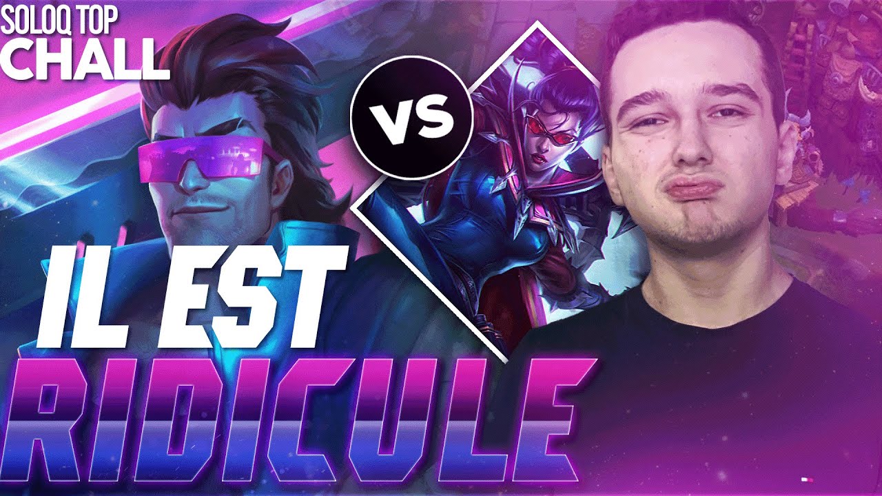 HUMILIATION D'UNE VAYNE TOP AVEC GAREN BLEU - SoloQ Challenger Top - Garen vs Vayne - Patch 13.13