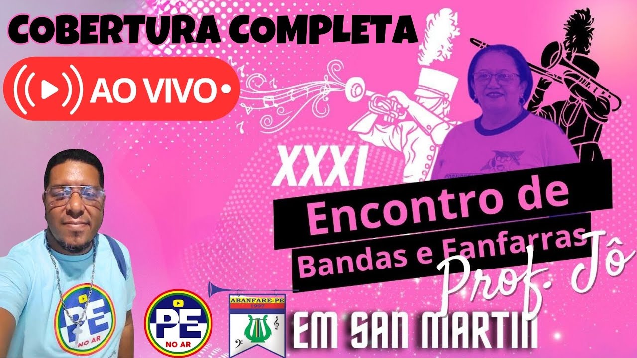 [ #live  ] XXXI ENCONTRO DE BANDAS E FANFARRAS DA PROFESSORA JÔ EM SAN MARTIN  #bandasefanfarras