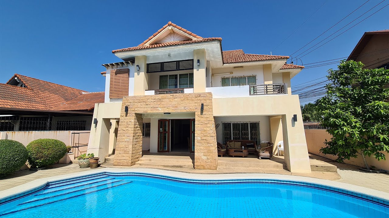 Se huset vi har leid i Pattaya for en måned
