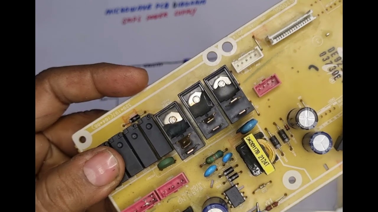 Microwave pcb kaise repairing kaire