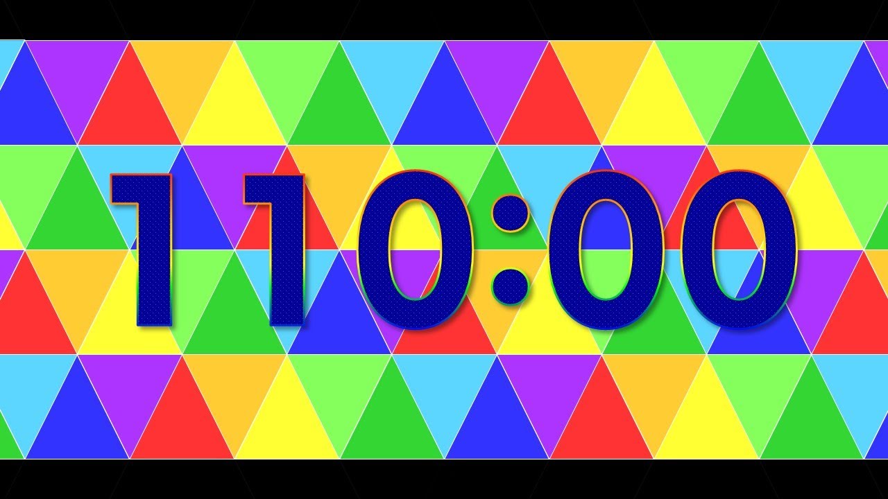110 Minute Timer - Colorful Timer