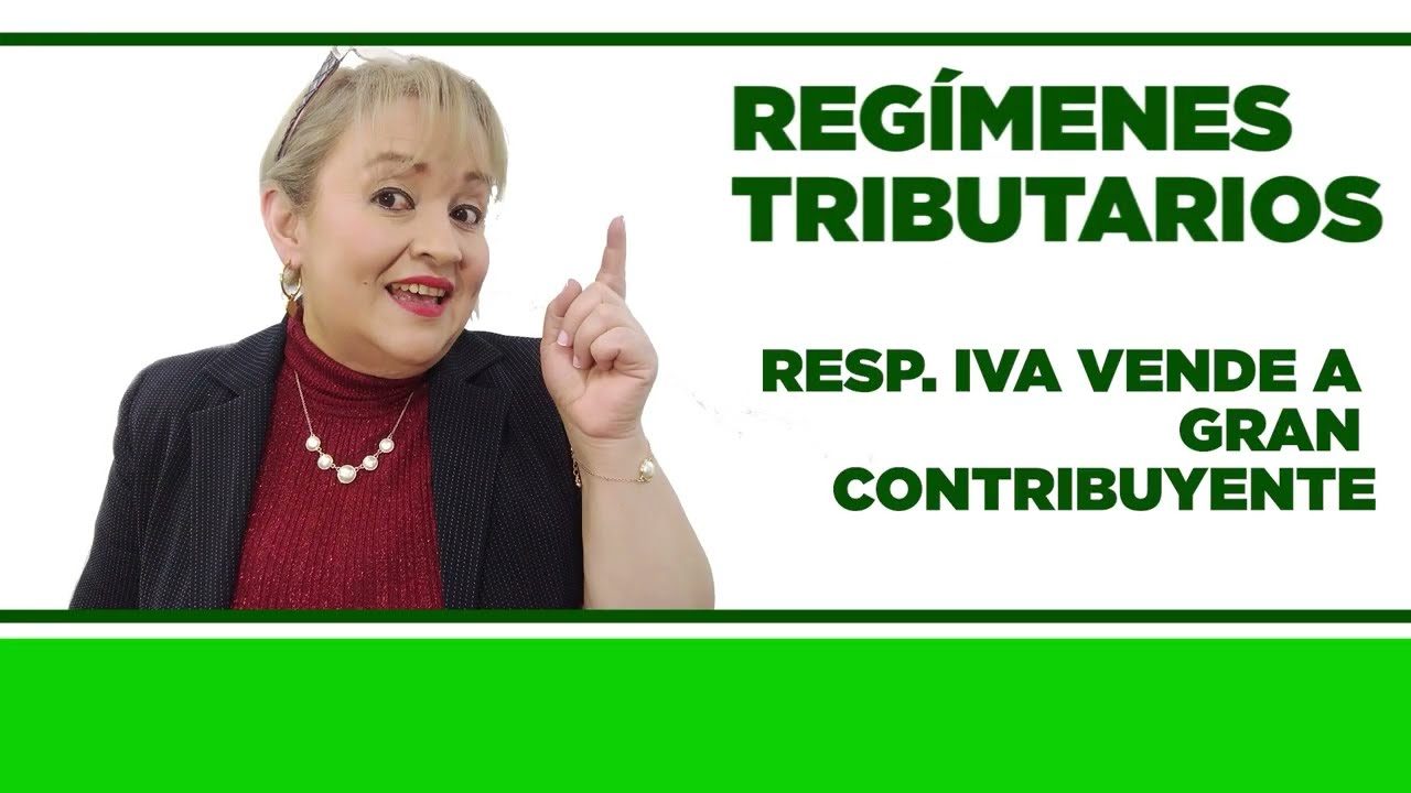 Responsable de Iva VENDE a Gran Contribuyente
